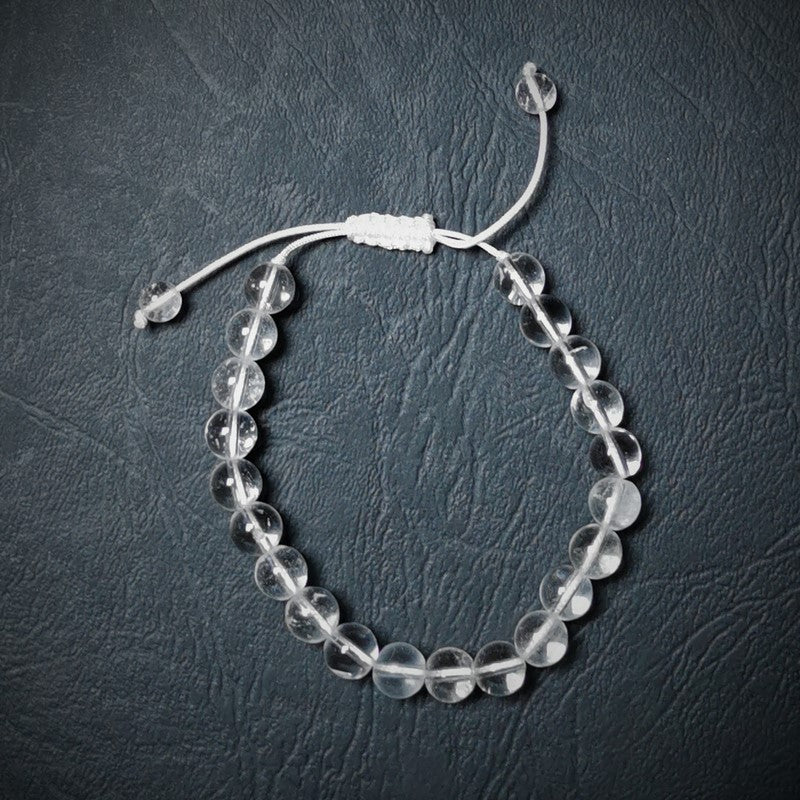 Collection de bracelets n°5, à fermeture coulissante de type 'Mala, simple rang, avec perles de 8mm - De 7 à 21 cm. Superbes perles de qualité AA à AAA !
