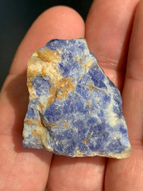 Sodalite - Spécimen brut - 34 x 32 x 20 mm - 25,2 gr.