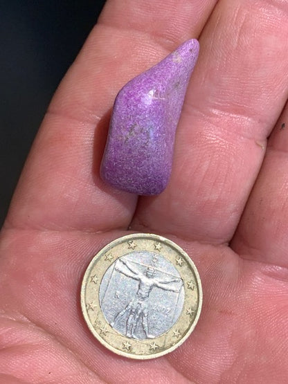 Stichite – Pierre roulée - 32 x 16 x 13 mm/ 4,6 gr.