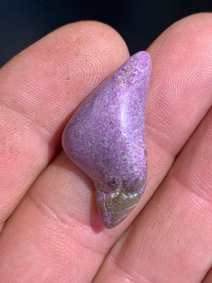 Stichite – Pierre roulée - 33 x 17 x 10 mm/ 4,4 gr.