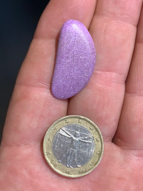 Stichite – Pierre roulée - 30 x 15 x 5 mm/ 2,6 gr.