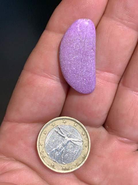 Stichite – Pierre roulée - 30 x 15 x 5 mm/ 2,6 gr.