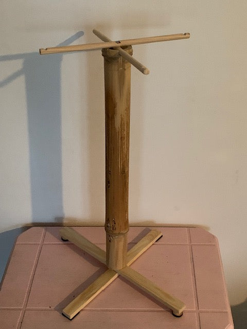 Support bois pliable et démontable pour carillons Koshi/Zaphir – 48 cm, léger, transport facile, création Zen Curiosity