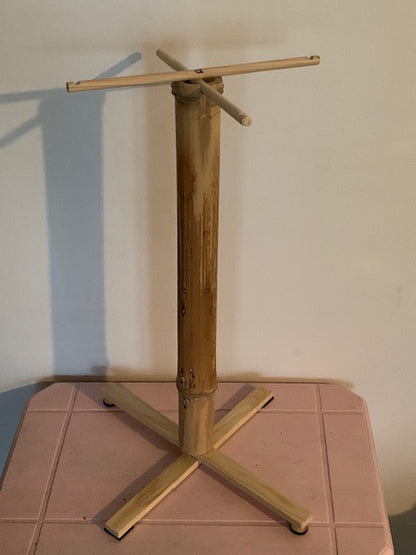 Support bois pliable et démontable pour carillons Koshi/Zaphir – 48 cm, léger, transport facile, création Zen Curiosity