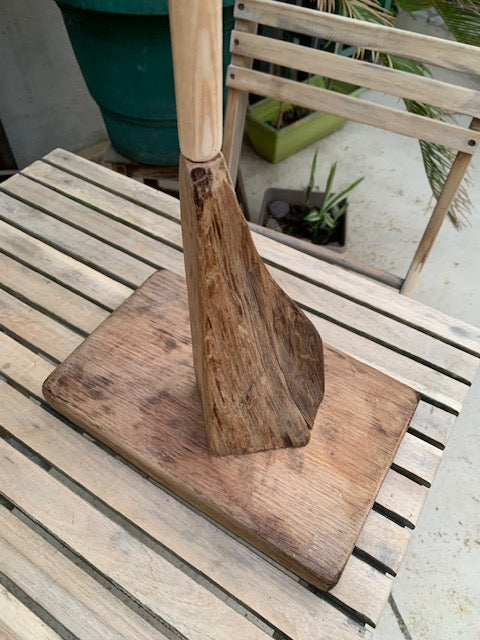 Support en bois de chêne, tronc démontable et branches pliables, avec poignée, pour carillons Koshi/Zaphir – 46 x 25 x 16 cm, création Zen Curiosity