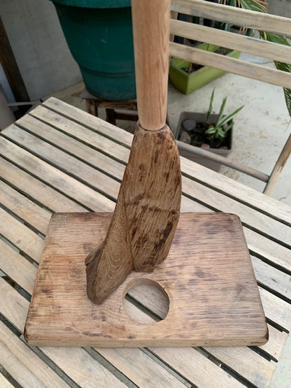 Support en bois de chêne, tronc démontable et branches pliables, avec poignée, pour carillons Koshi/Zaphir – 46 x 25 x 16 cm, création Zen Curiosity