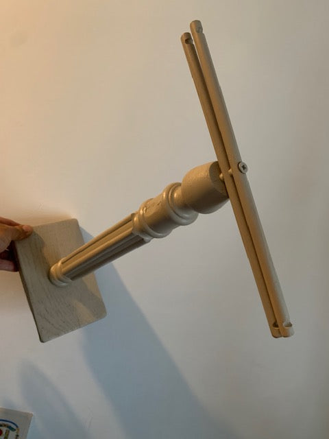Support en bois recyclé, branches pliables, pour carillons Koshi/Zaphir – 49 x 25 x 25 cm - Création Zen Curiosity