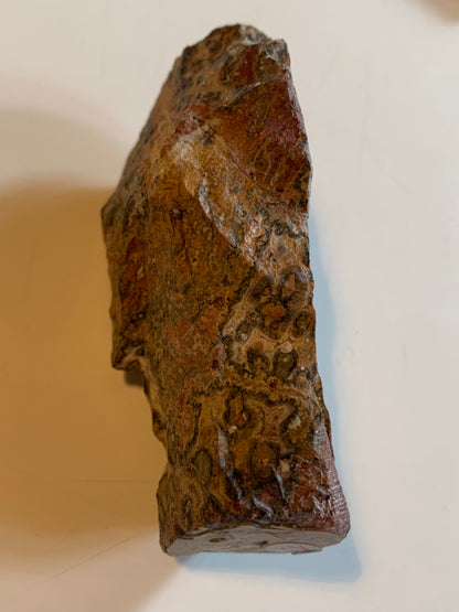 Jaspe Léopard - Spécimen brut de 172,5 grammes - de 90x55x35mm. Très beau morceau !