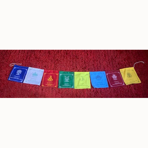 Selection of Buddhist/Tibetan prayer flags - Sold individually, 10 models to choose from ranging from 93 cm to 8 m!