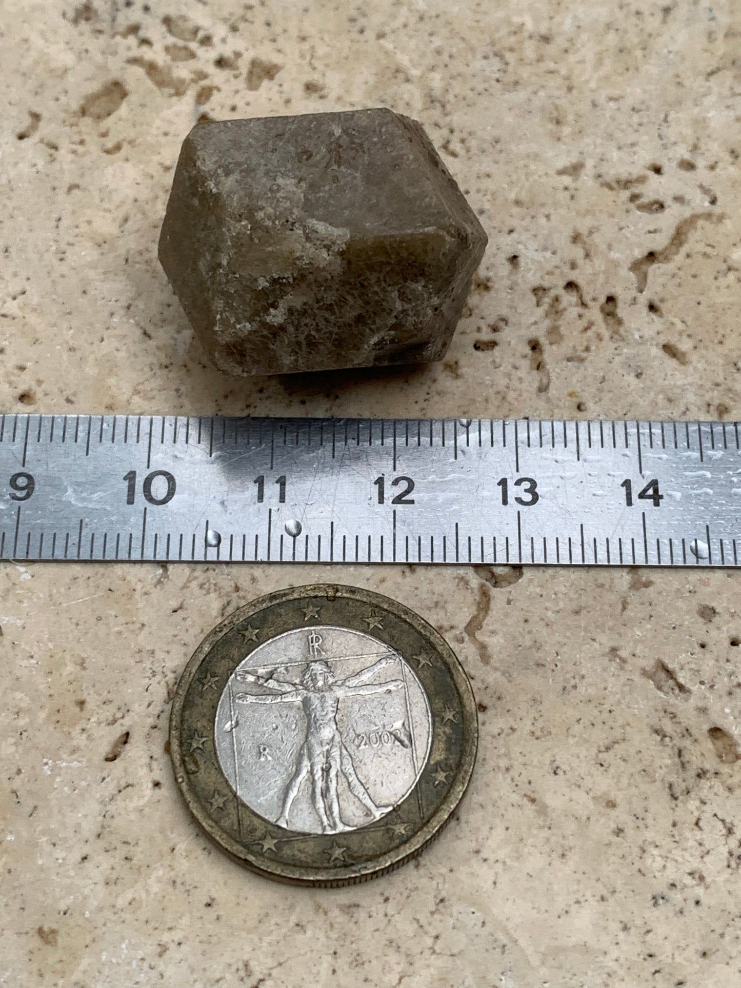 Grenat grossulaire vert – Cristal naturel d’environ ± 26 mm × 21 × 20 mm - 21,2 gr.