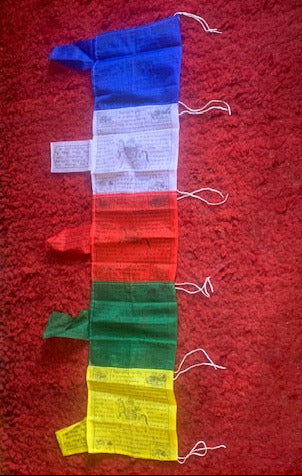 Selection of Buddhist/Tibetan prayer flags - Sold individually, 10 models to choose from ranging from 93 cm to 8 m!