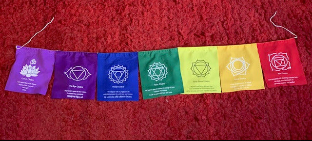 Selection of Buddhist/Tibetan prayer flags - Sold individually, 10 models to choose from ranging from 93 cm to 8 m!