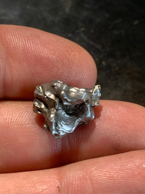 Météorite Campo Del Cielo d'Argentine de 18 x 15 x 12 mm - 6,6 gr.