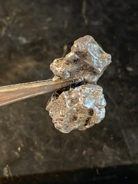 Météorite Campo Del Cielo d'Argentine de 20 x 12 x 11 mm - 5,9 gr.