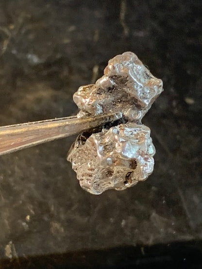 Météorite Campo Del Cielo d'Argentine de 20 x 12 x 11 mm - 5,9 gr.