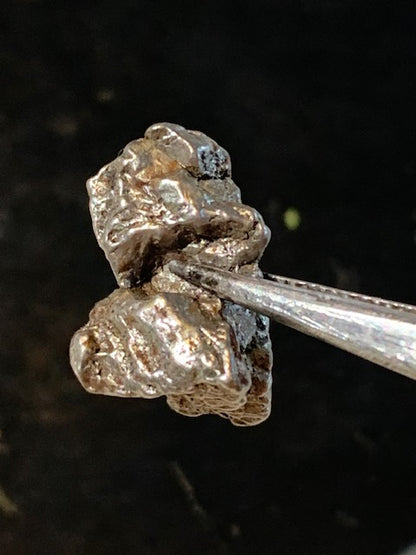 Météorite Campo Del Cielo d'Argentine de 20 x 12 x 11 mm - 5,9 gr.