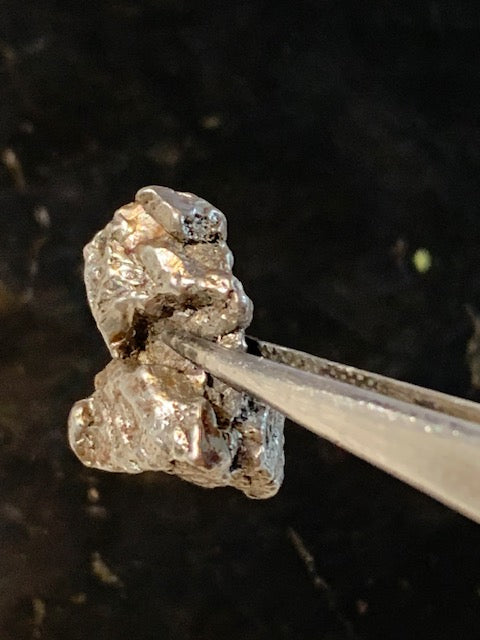 Météorite Campo Del Cielo d'Argentine de 20 x 12 x 11 mm - 5,9 gr.