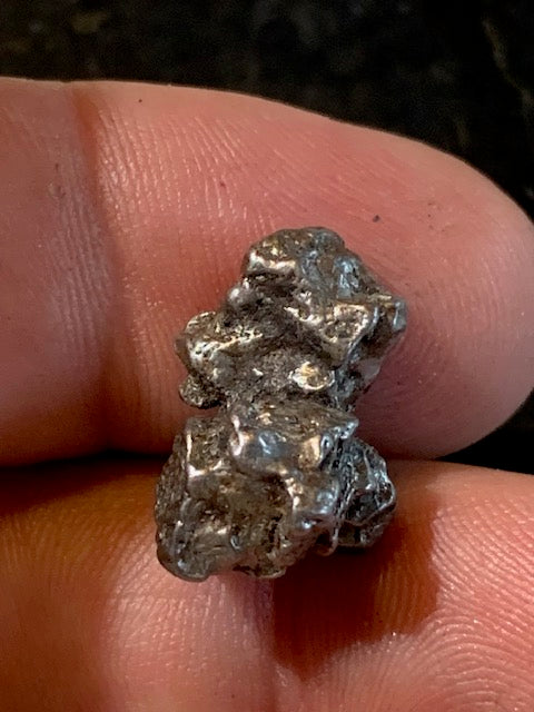 Météorite Campo Del Cielo d'Argentine de 20 x 12 x 11 mm - 5,9 gr.