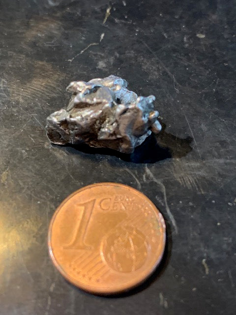 Météorite Campo Del Cielo d'Argentine de 19 x 13 x 10 mm - 6,3 gr.