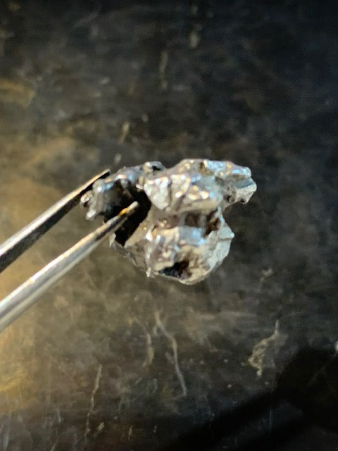 Météorite Campo Del Cielo d'Argentine de 19 x 13 x 10 mm - 6,3 gr.