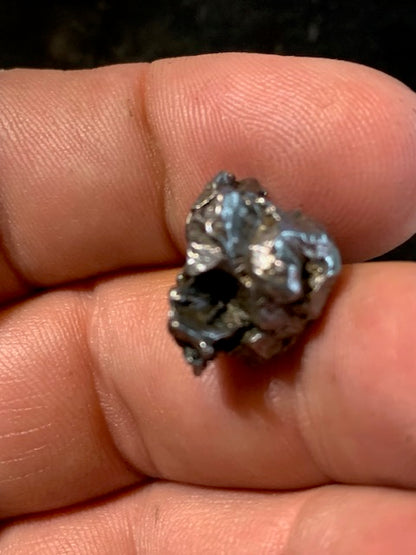 Météorite Campo Del Cielo d'Argentine de 19 x 13 x 10 mm - 6,3 gr.