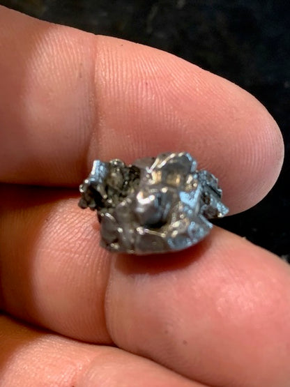 Météorite Campo Del Cielo d'Argentine de 19 x 13 x 10 mm - 6,3 gr.