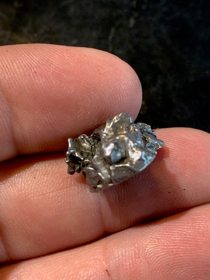 Météorite Campo Del Cielo d'Argentine de 19 x 13 x 10 mm - 6,3 gr.