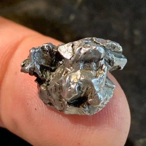 Météorite Campo Del Cielo d'Argentine de 19 x 13 x 10 mm - 6,3 gr.