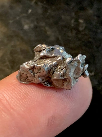 Météorite Campo Del Cielo d'Argentine de 19 x 13 x 10 mm - 6,3 gr.