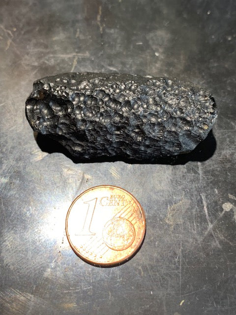 Tectite du Vietnam - 40 x 20 x 13 mm - 7,8 gr. - Famille des météorites