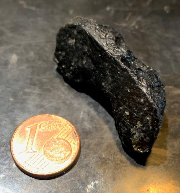 Tectite du Vietnam - 39 x 17 x 15 mm - 10,5 gr. - Famille des météorites