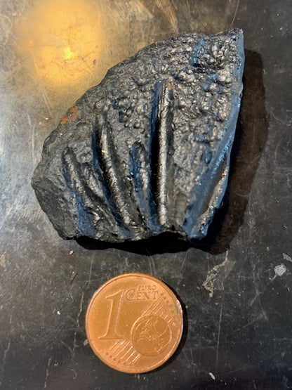 Tectite du Vietnam - 45 x 33 x 11 mm - 15,5 gr. - Famille des météorites