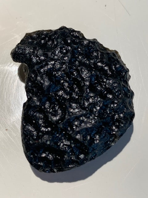 Tectite du Vietnam - 38 x 30 x 13 mm - 18,6 gr. - Famille des météorites