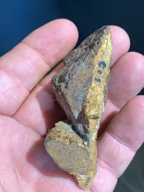 Impactite : terme général pour les roches modifiées ou créées par un impact météoritique - 76 mm x 34 x 33 - 54,7 gr.