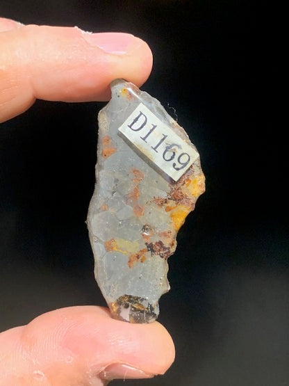 Selection of 'Pallasite Sericho' meteorites – from 6 to 40 g – magnificent inclusions of large olivine crystals