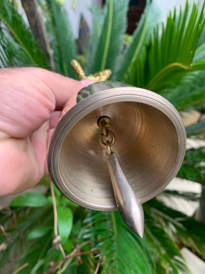 Cloche de prêtre Balinais – Son pur et clair comme un bol chantant, fabriquée par des maîtres artisans, une oeuvre d'Art !