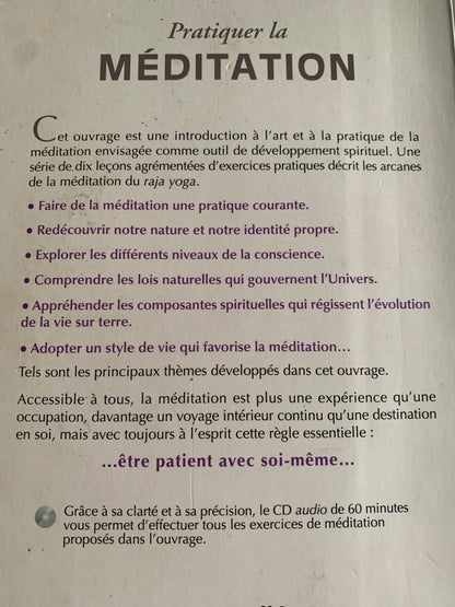 Livre + Compact Disque : Pratiquer la Méditation par Mike George | Editions Le Courrier Du Livre