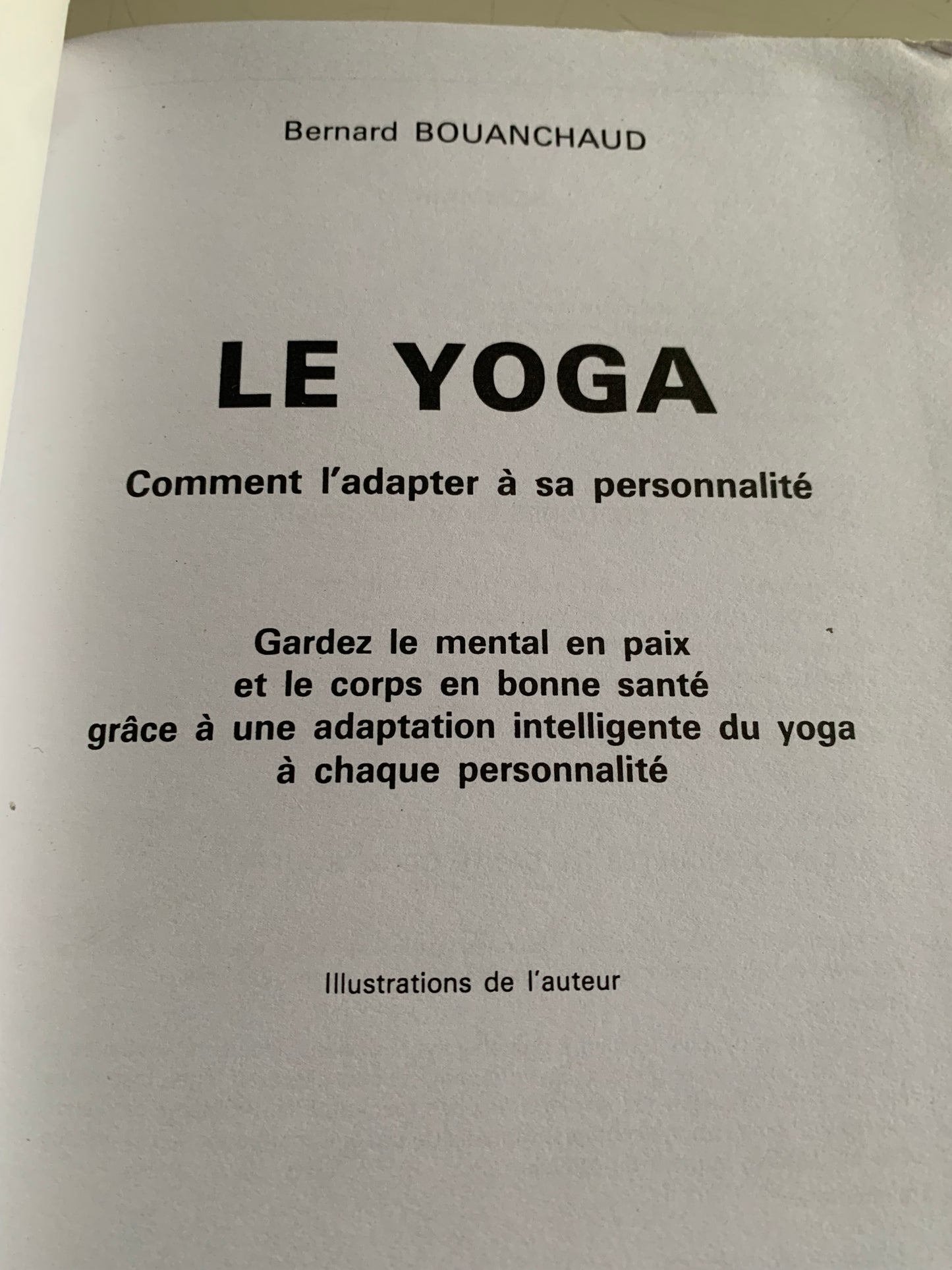 Book: Yoga by Bernard Bouanchaud | SOLAR Editions