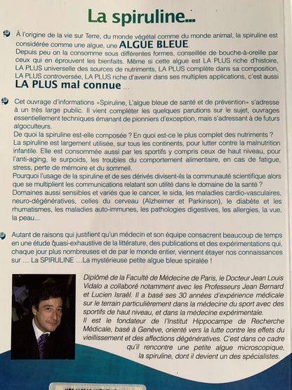 Livre : Spiruline. L'algue bleue de santé et de prévention | Editions DAUPHIN