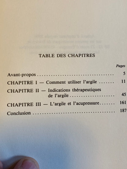 Livre : Guérir par l'Argile par Amar Alma-Helal | Editions LE CLUB