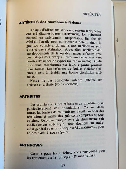 Livre : Guérir par l'Argile par Amar Alma-Helal | Editions LE CLUB