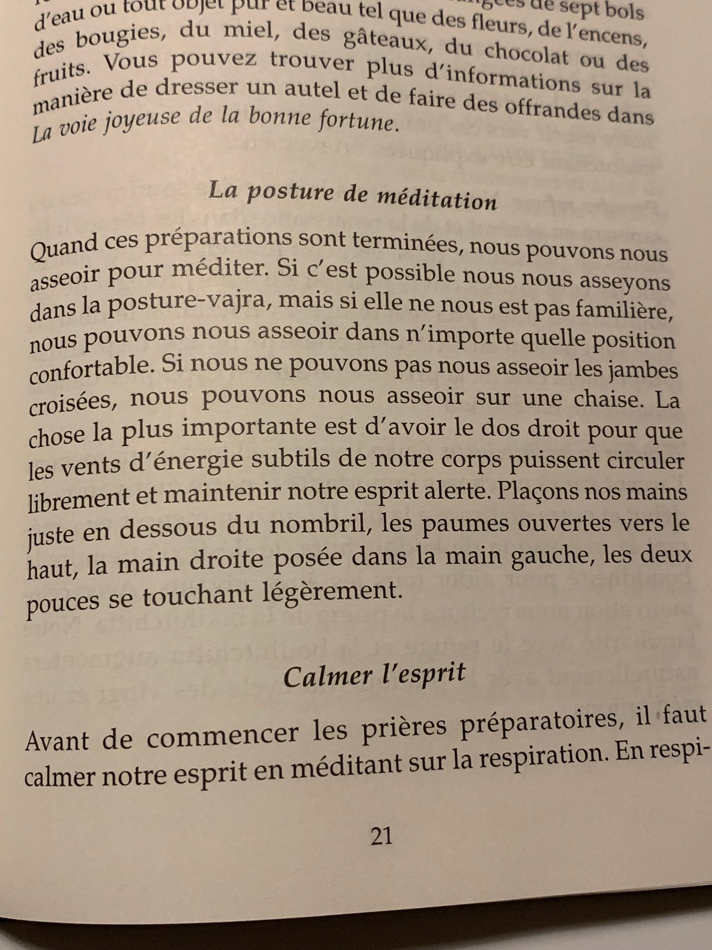 Livre : Le manuel de méditation. Un guide clair et pratique qui explique la méditation bouddhiste étape par étape | Editions THARPA