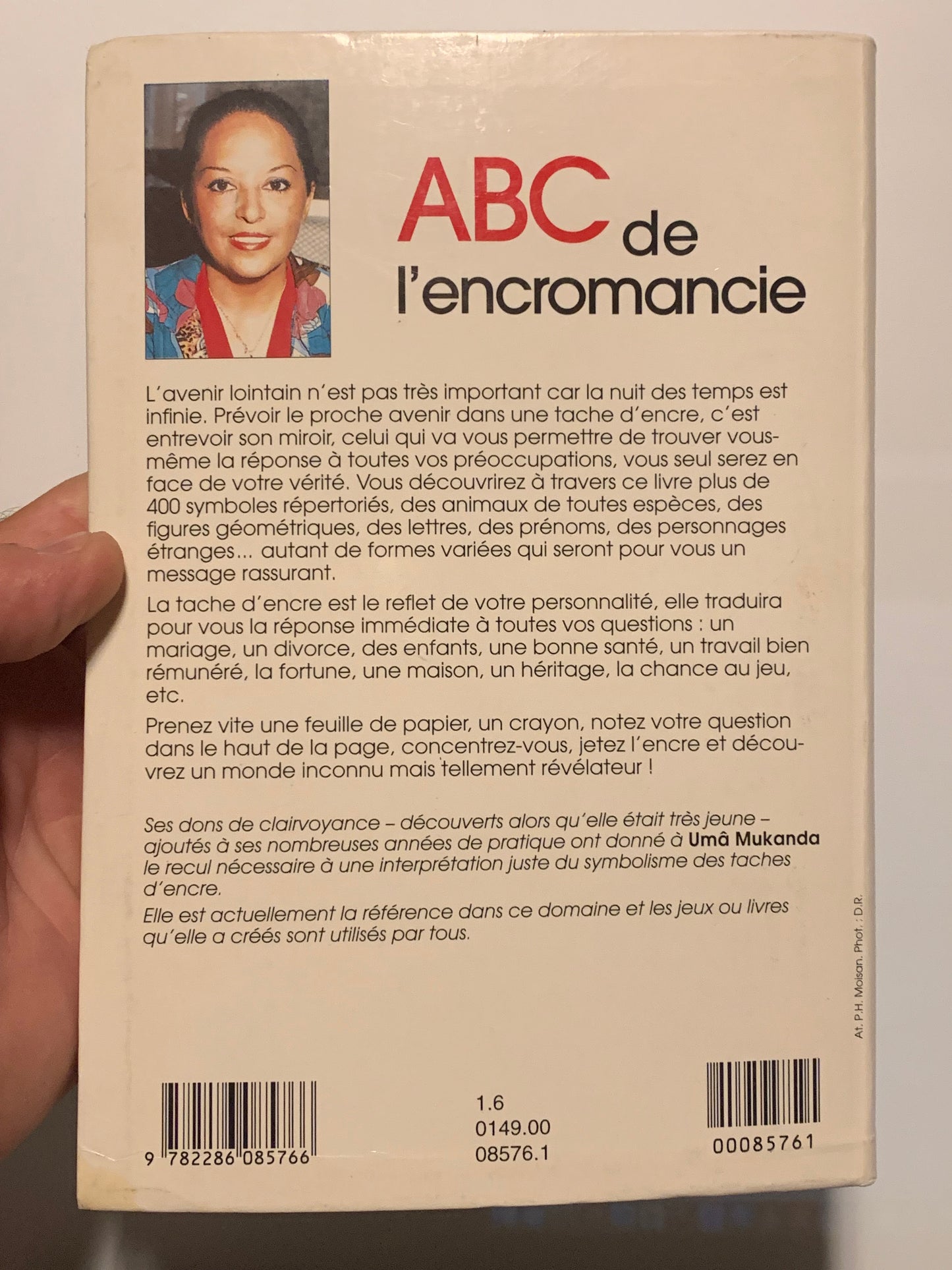 Livre : Abc De L'encromancie de Mukanda Uma | Format Broché | Editions Grancher