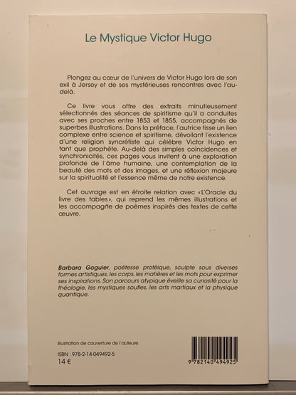 Livre : Le mystique Victor Hugo par Barbara Goguier | Editions L'Harmattan