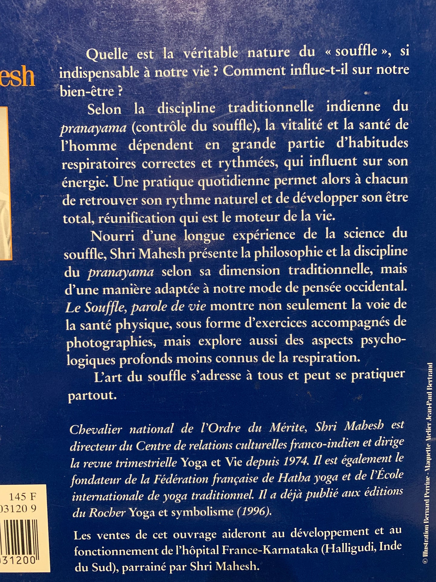 Livre : Le Souffle, Parole De Vie. Pranayama par Shri Mahesh | Editions Du Rocher