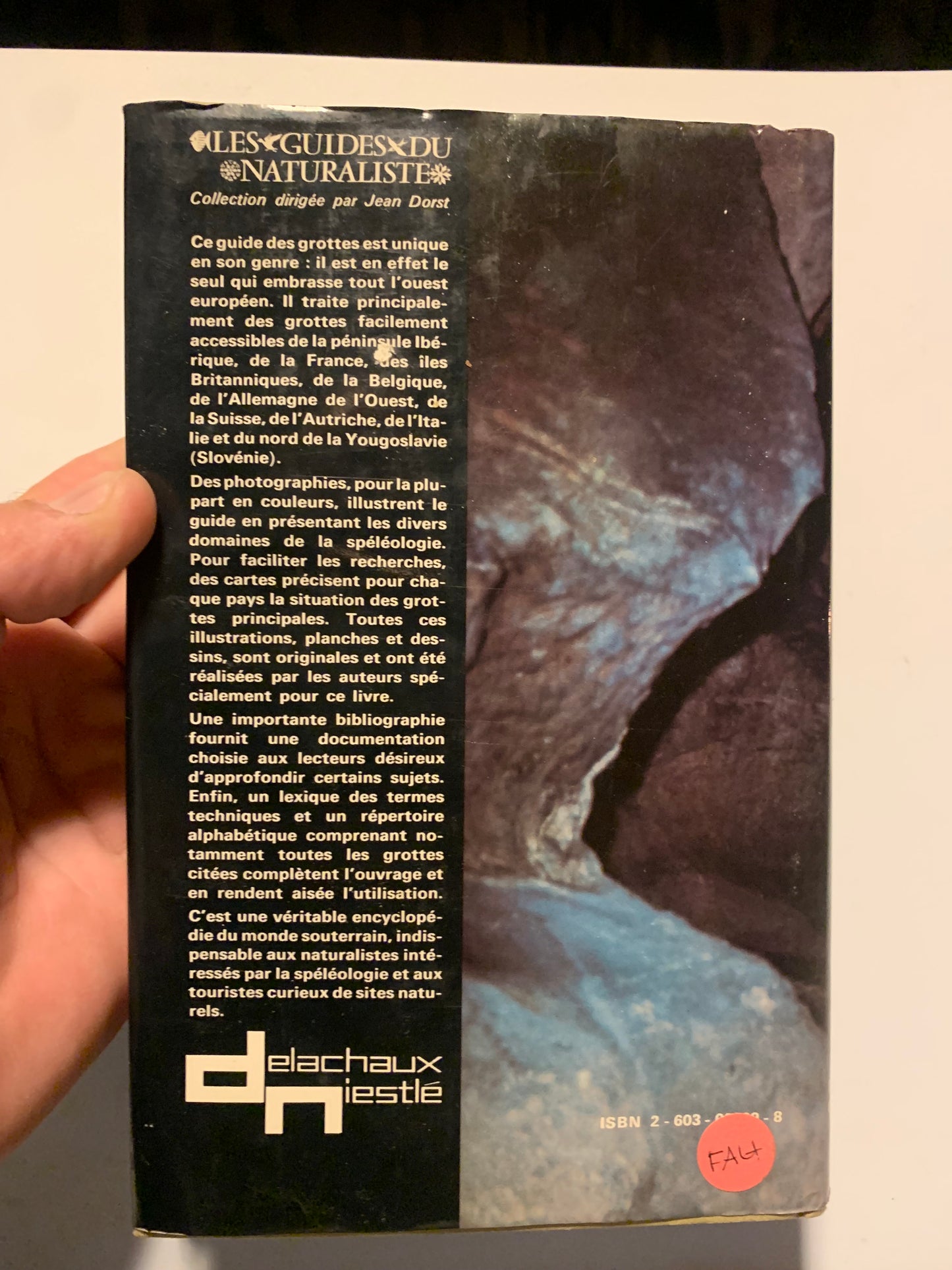 Livre : Guide des Grottes d'Europe occidentale par Aellen Villy et Strinati Pierre | Éditions Delachaux Et Niestlé