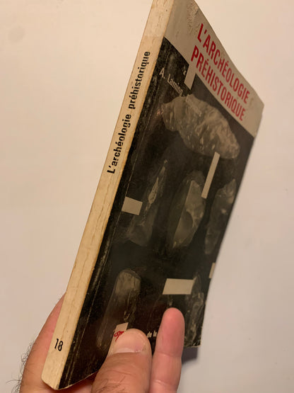 Livre : De 1963 | L'archéologie préhistorique | Annette Laming-Emperaire | Éditions Les Rayons De La Science