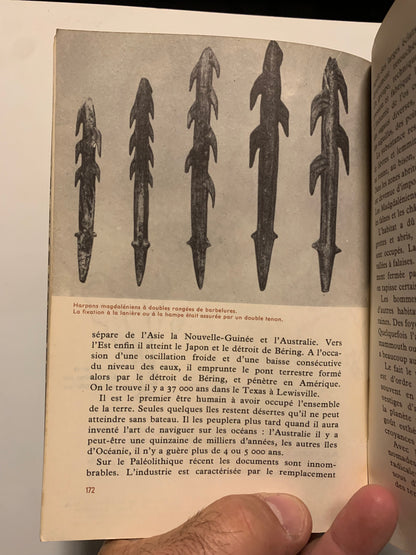 Livre : De 1963 | L'archéologie préhistorique | Annette Laming-Emperaire | Éditions Les Rayons De La Science