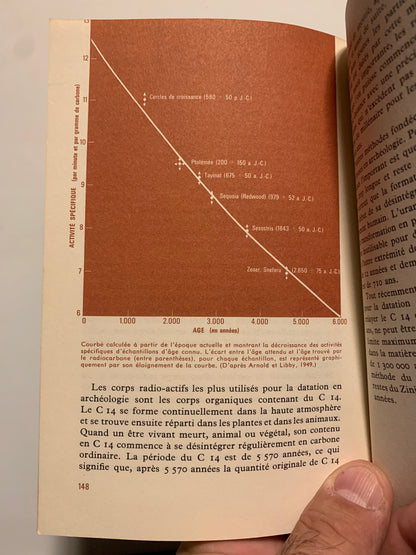 Livre : De 1963 | L'archéologie préhistorique | Annette Laming-Emperaire | Éditions Les Rayons De La Science