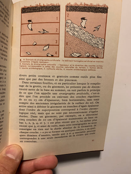 Livre : De 1963 | L'archéologie préhistorique | Annette Laming-Emperaire | Éditions Les Rayons De La Science